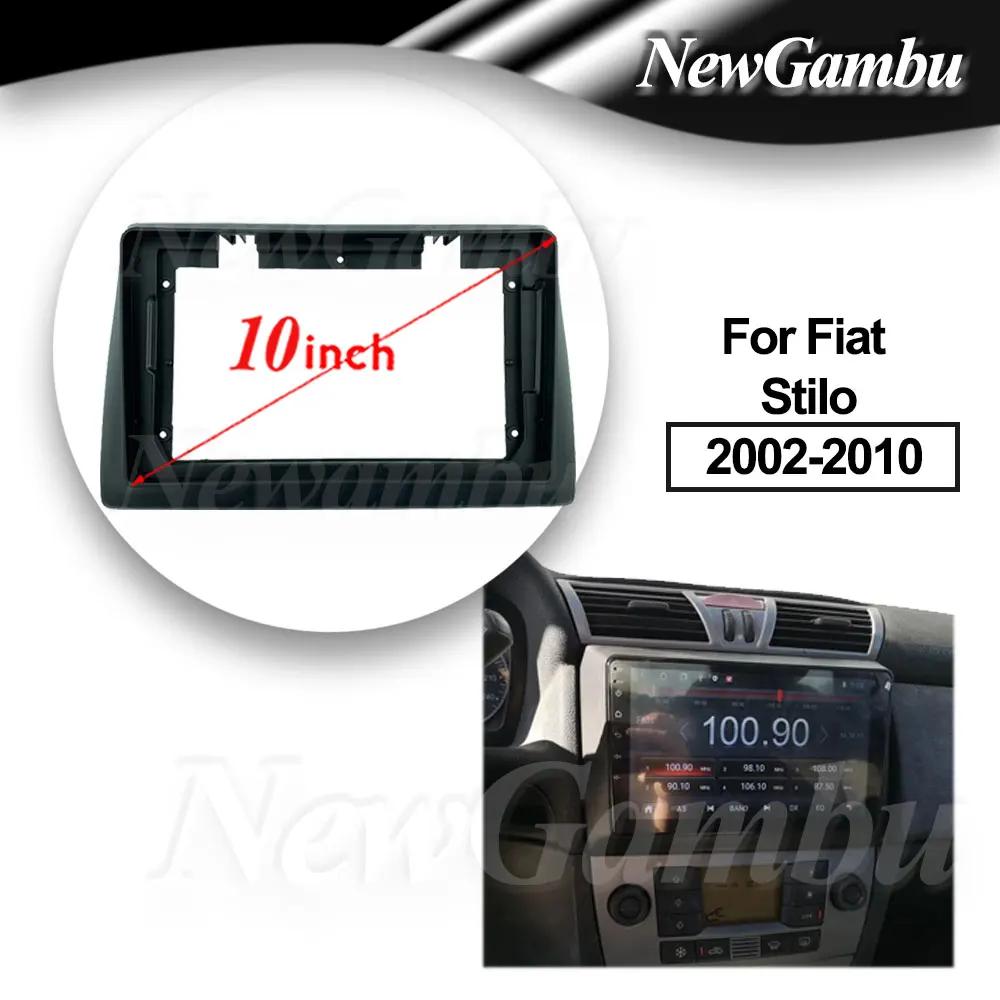 Fiat Stilo 2002 2010 ӿ  , ̺ ,  Ʈ ŰƮ, ̽ г  ÷̾ ȭ, 2 Din, 10 ġ